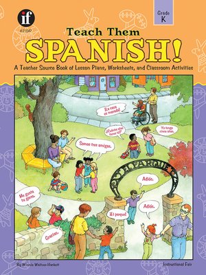 cover image of Teach Them Spanish!, Grade K